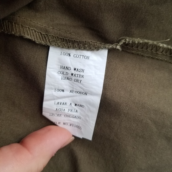 NWT Mur Mur | Army Green Utility Jacket Size M - Picture 5 of 5